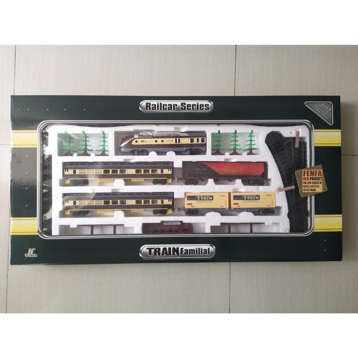 Miniku Kereta Api Fenfa Hitam Loco Modern