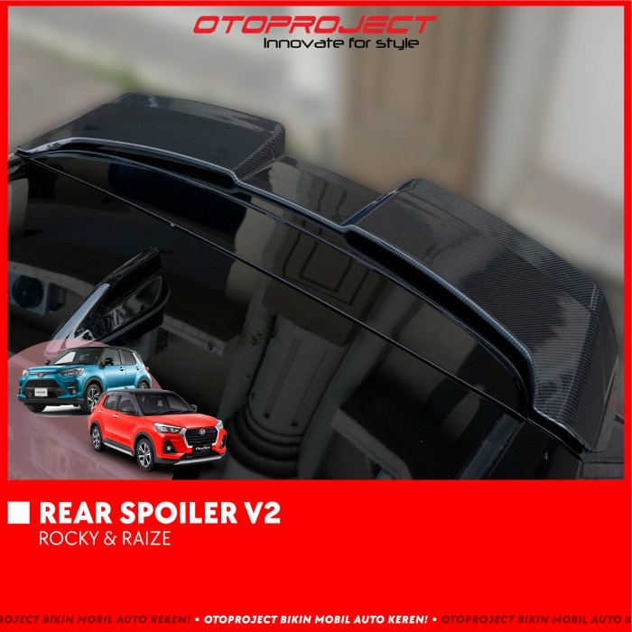 REAR SPOILER RAIZE / ROCKY OTOPROJECT