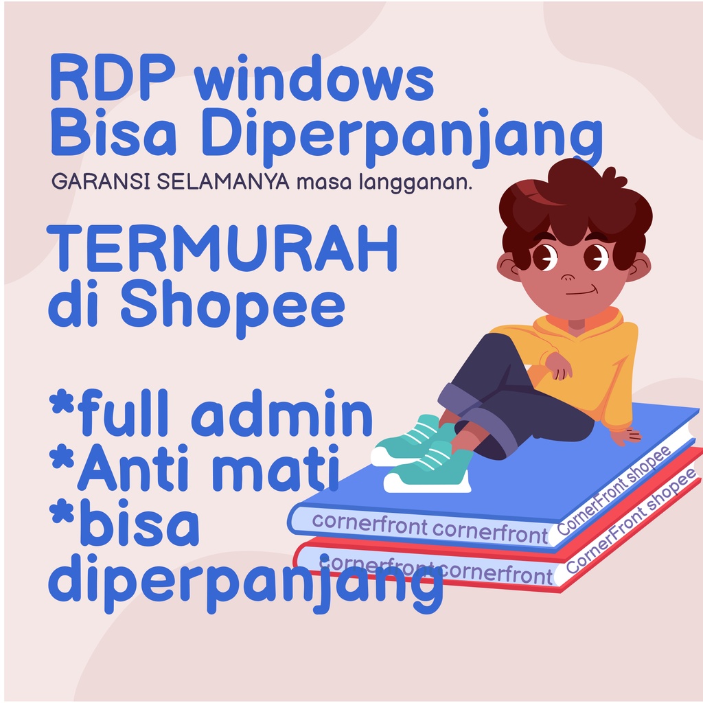 Anti Mati RDP Premium 8vCPU 16GB Ram - Rdp/Vps Windows/Linux (BULANAN)