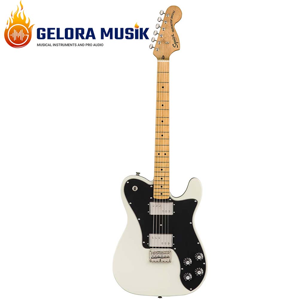 Gitar Elektrik Squier Classic Vibe 70s Telecaster Deluxe Olympic White