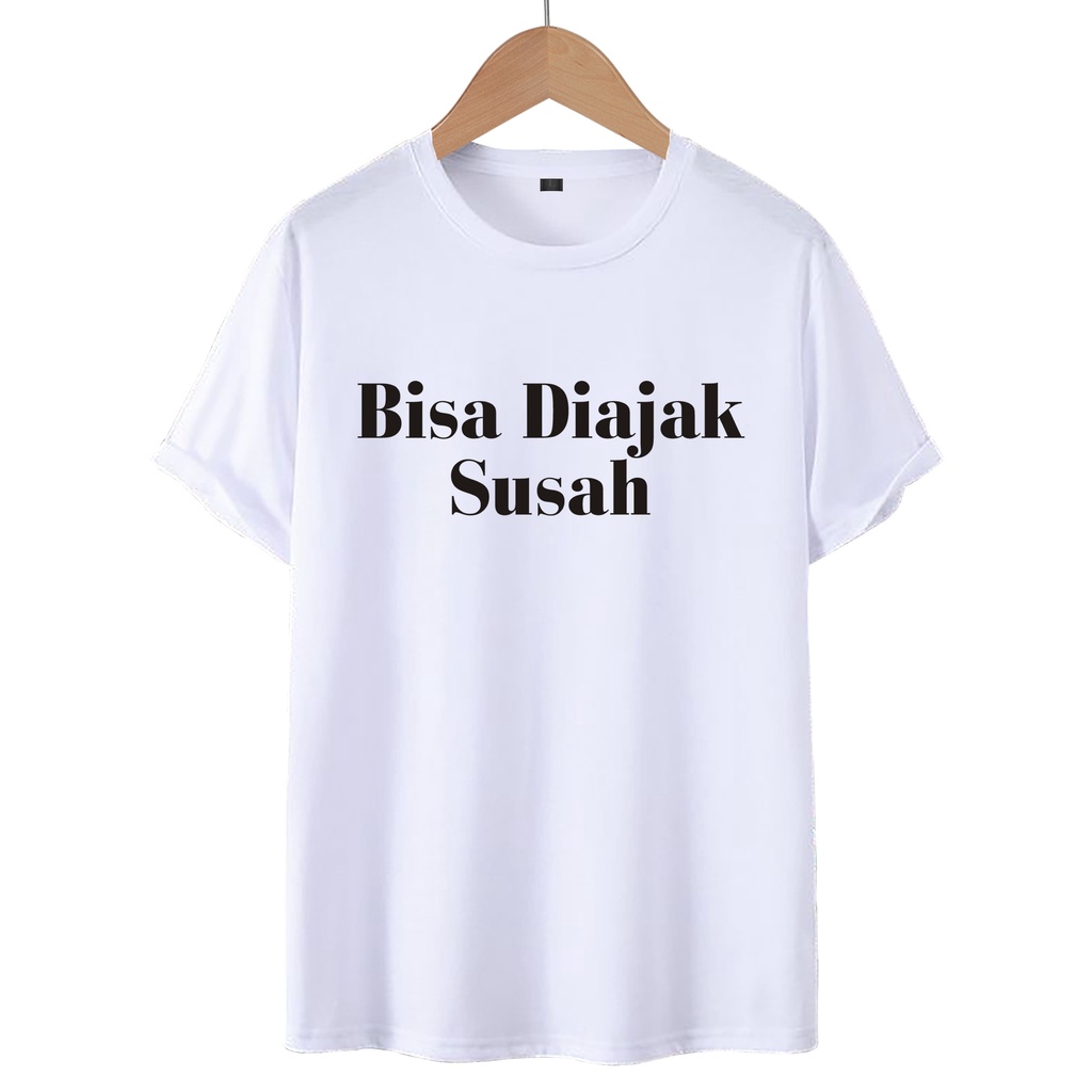 KAOS T-SHIRT BISA KALI / KAOS DISTRO WANITA.