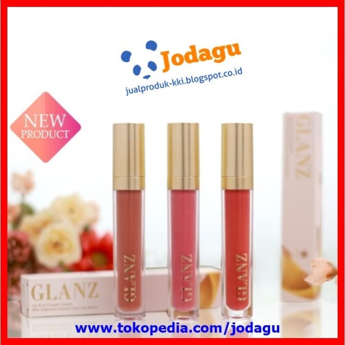 ⭐BISA COD⭐ Glanz Lip and Cheek Cream | Lipstick from KK Indonesia