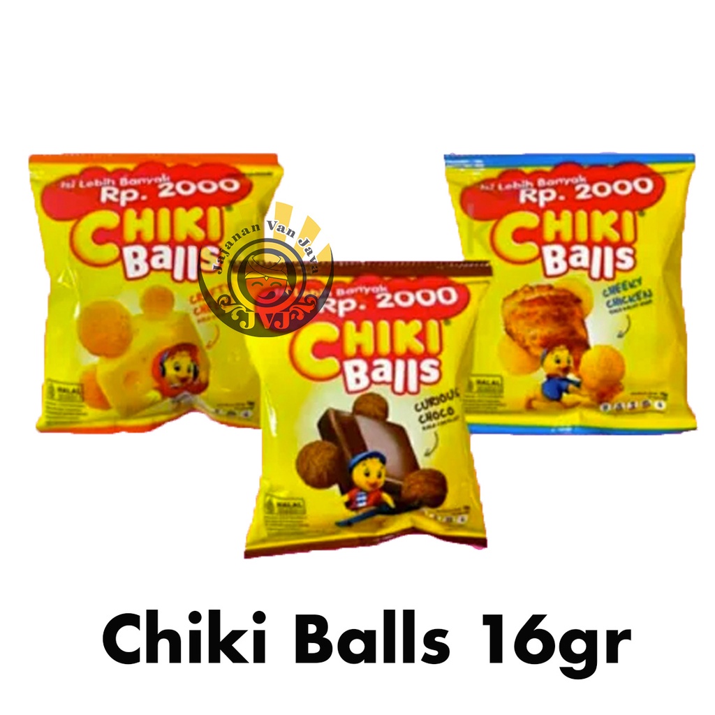 

Chiki Balls Keju Ayam Coklat