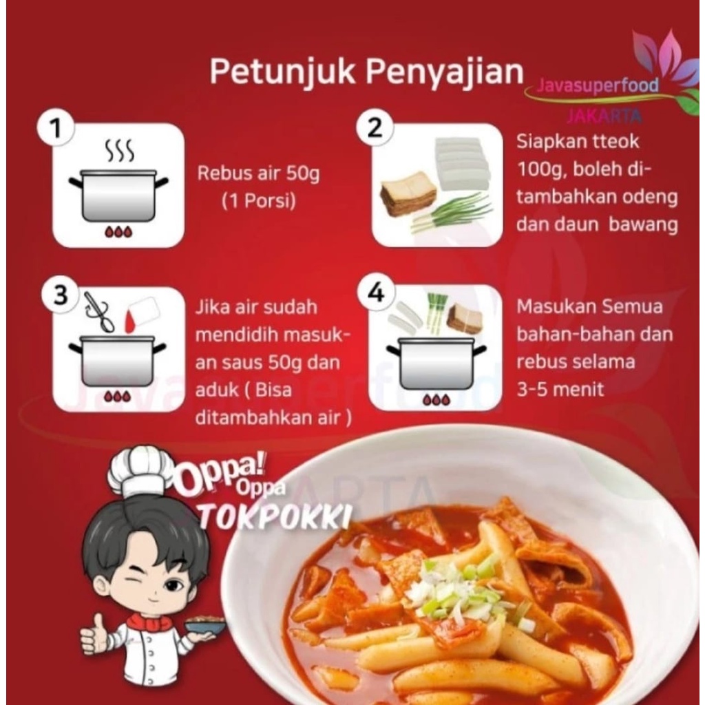 

Nafariz724 Bumbu Saus Tokpoki/Topoki/Tteok 200Gr Halal