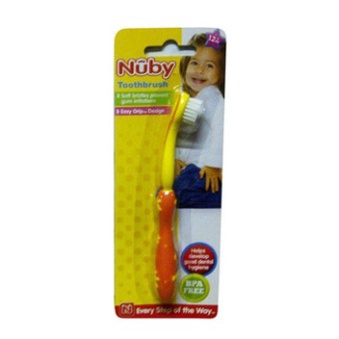 NUBY Toothbrush with Bristles 1pk Sikat gigi anak