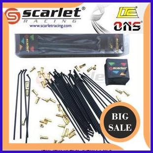 RUJI JARI JARI KLX HITAM RING 17 - 17 scarlet 36 hole ruji jari jari klx ring 17X17 scarlet 36 hole