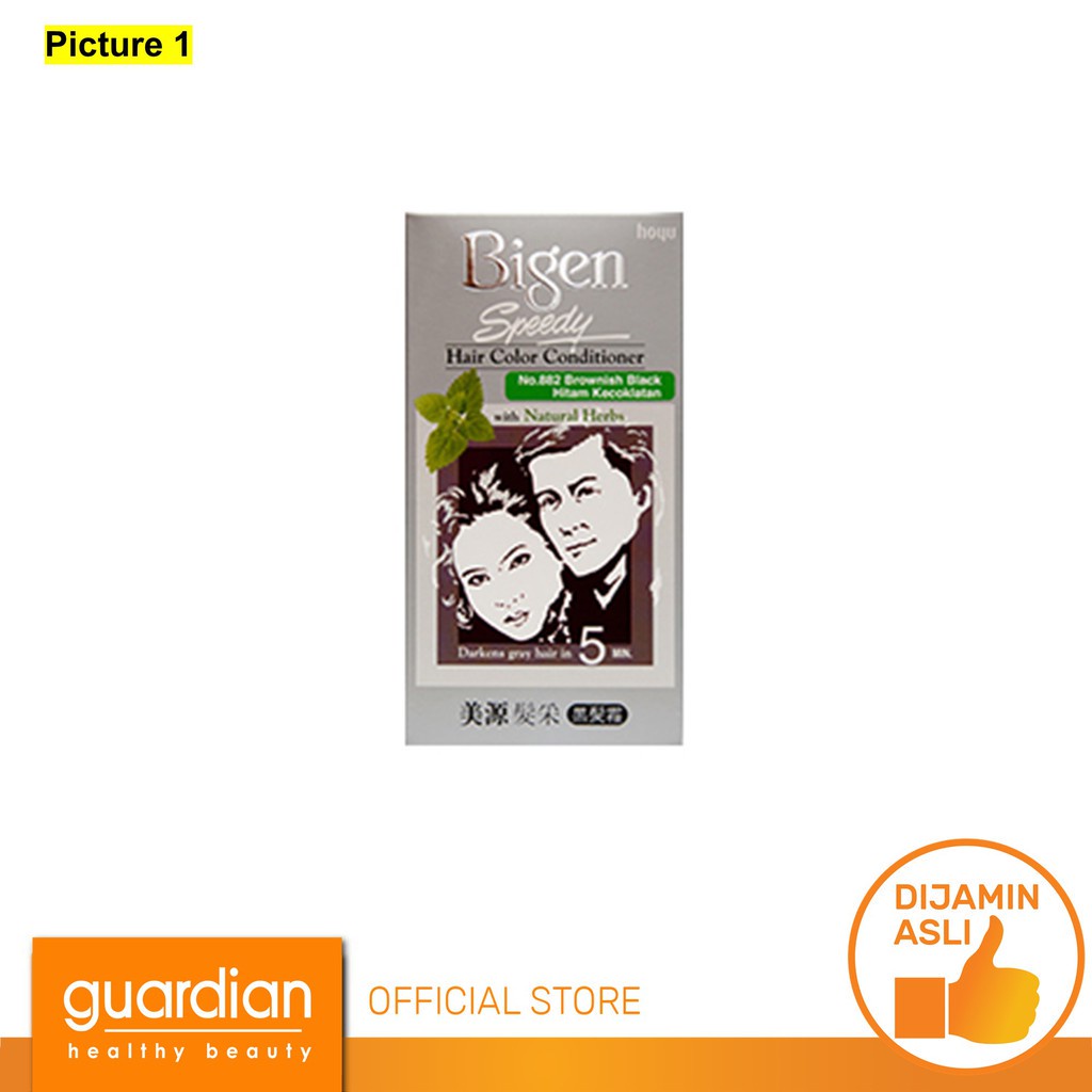 BIGEN Speedy Hair Color Conditioner 882 Brownish Black