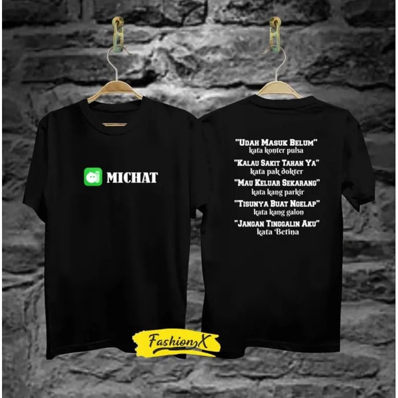 KAOS MICHAT KATA KATA AMBIGU