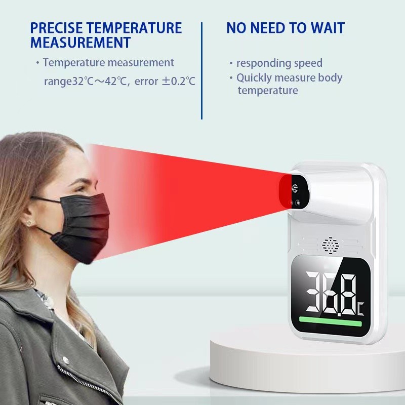 A9PRO Dual screen Infrared Thermometer automatic Non contact + TRIPOD