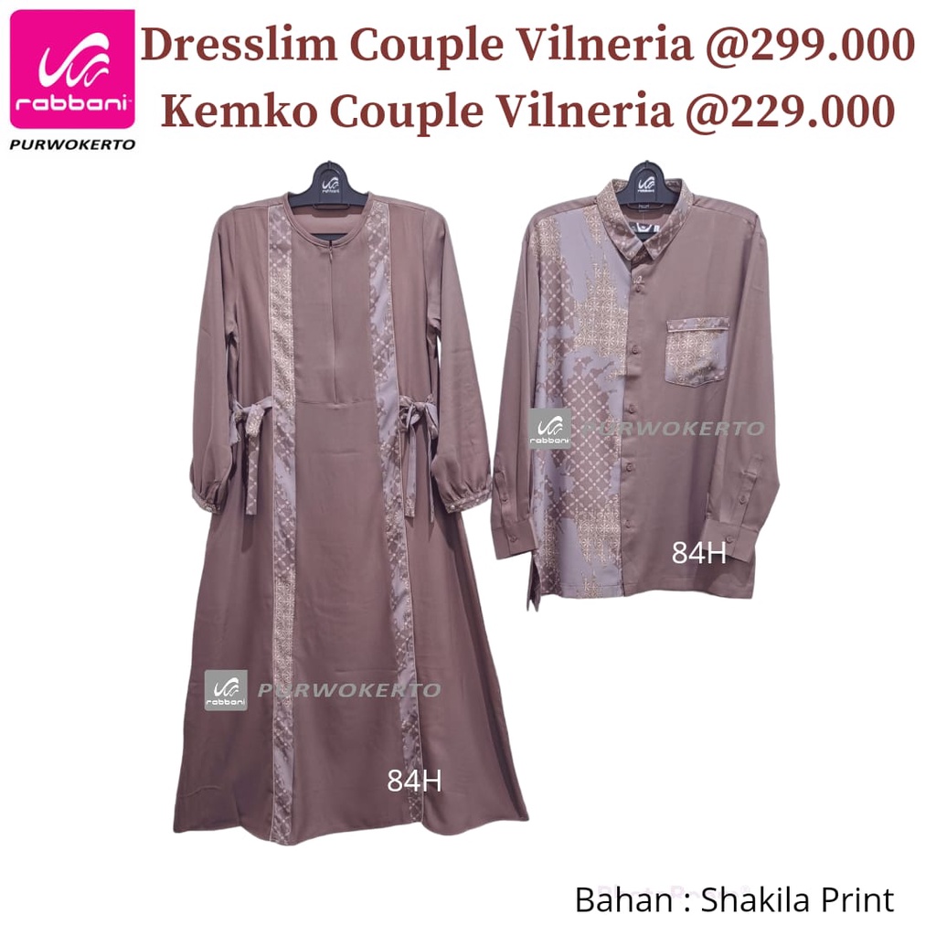 [KEMKO] COUPLE SET RABBANI VILNERIA / KEMKO COUPLE VILNERIA RABBANI