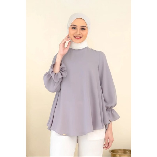 shea blouse Klamby warna heather