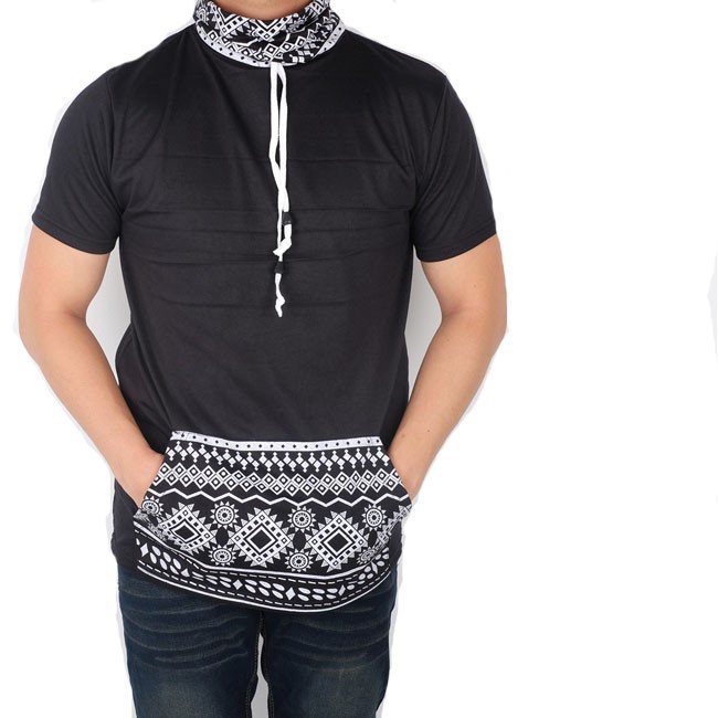 Sweater Kaos Tebal Baju Dingin Casual lengan pendek motif tribal / sweater hoodie pria pendekMata Gergaji Besi Kapusi Flex 1Pcs 24TPI 10D Flexible 300 mm 12 Inch Satuan