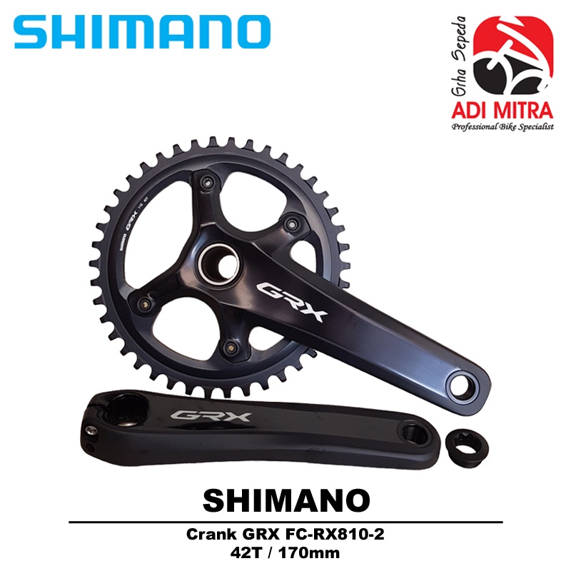 Shimano GRX FC-RX810 1x11 / 2x11 Speed Crank Sepeda Gravel Hollowtech