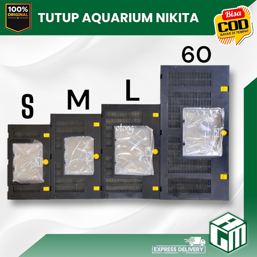 TUTUP ATAS AQUARIUM NIKITA TRISET 60