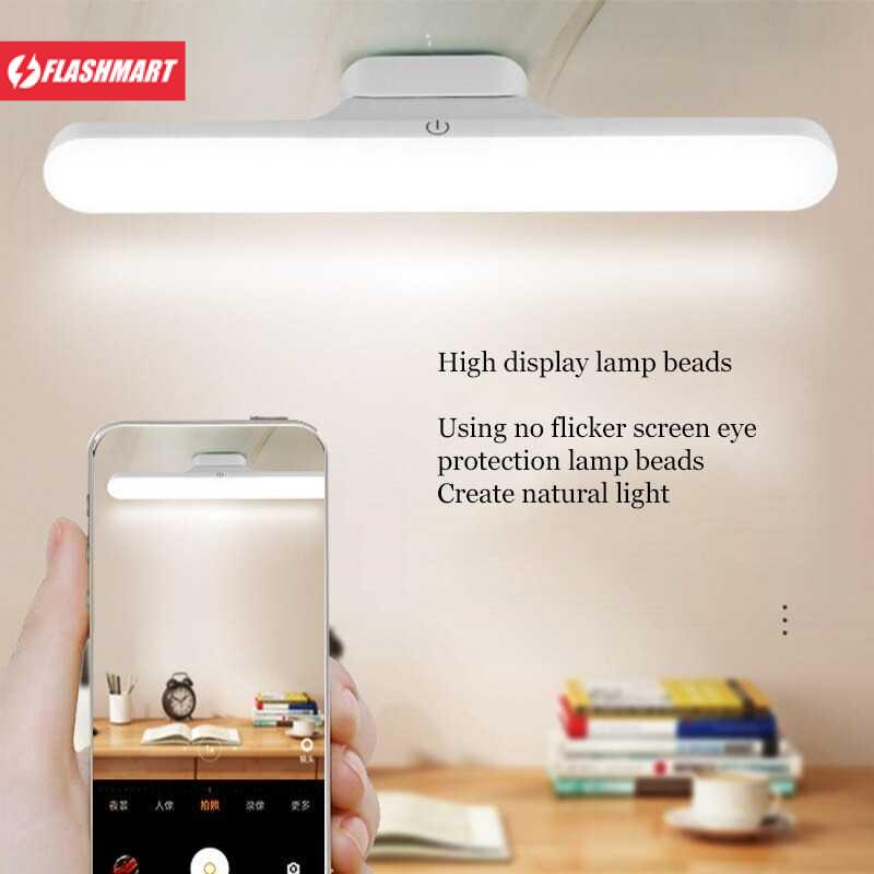 Flashmart Lampu Tempel Magnetic Lamp USB Rechargeable 3 In 1 1800mAh 5V 3W - SK-CT30C