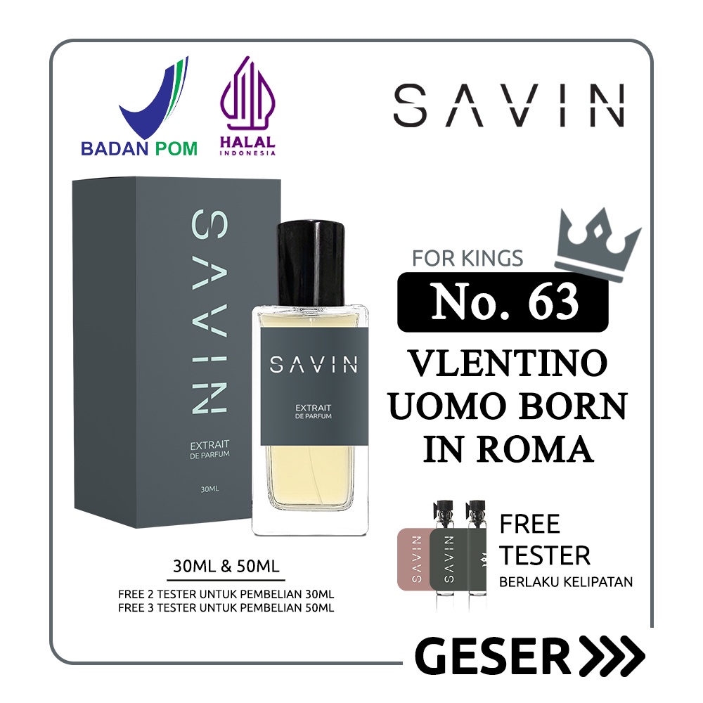 SAVIN PARFUM No. 63 Uomo Born in Roma