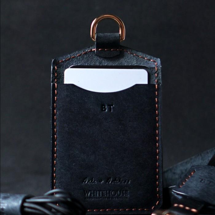 

Whitehouse Lanyard - Badalassi Carlo Italian Leather - Pueblo Navy