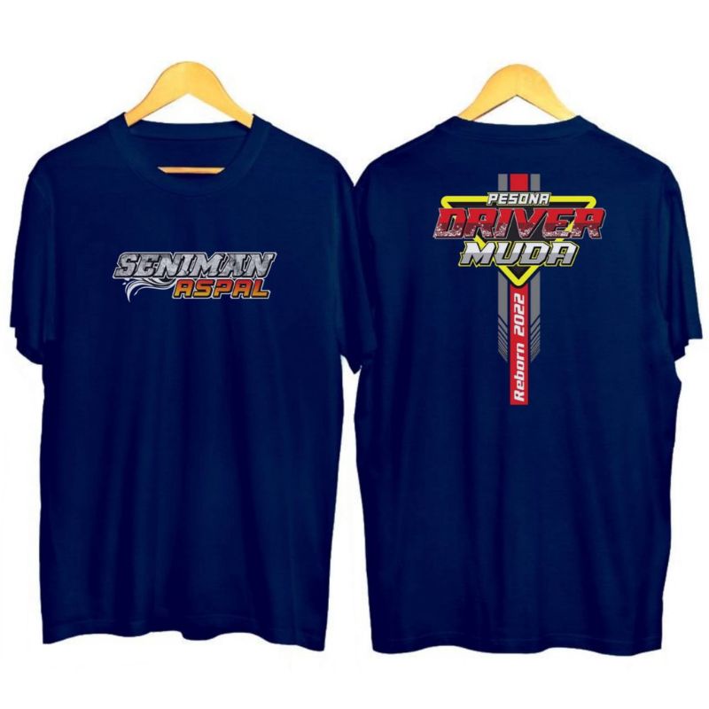 Kaos Seniman Aspal / Baju Pesona Driver Muda / Kaos Kata Kata