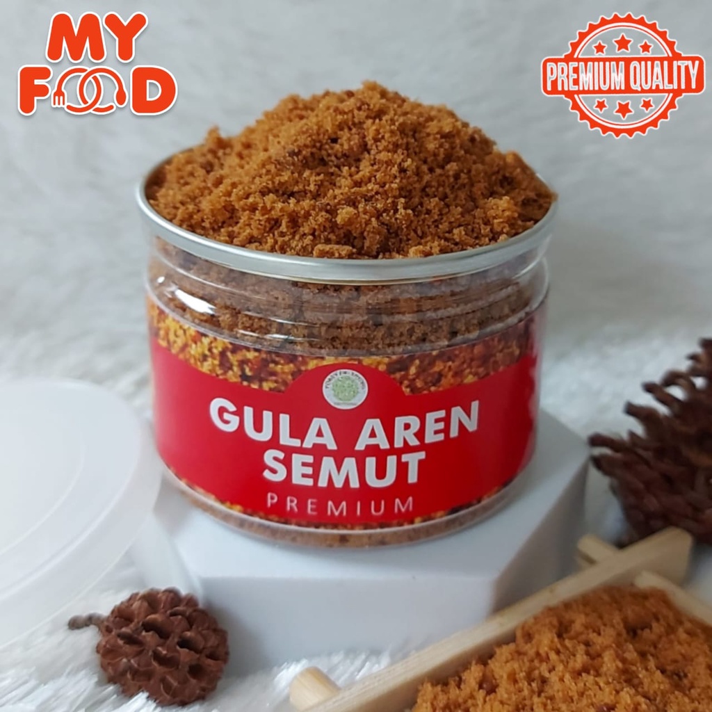 

[Myfoodofficial] - Can Gula Aren Semut Organik Natural Palm Sugar Kualitas Premium
