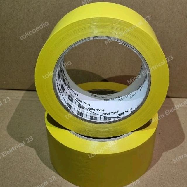 

Floor Marking 3M 764 Vinyl Tape Yellow 1, 2, 3, 4 Inch 33m Original rah02
