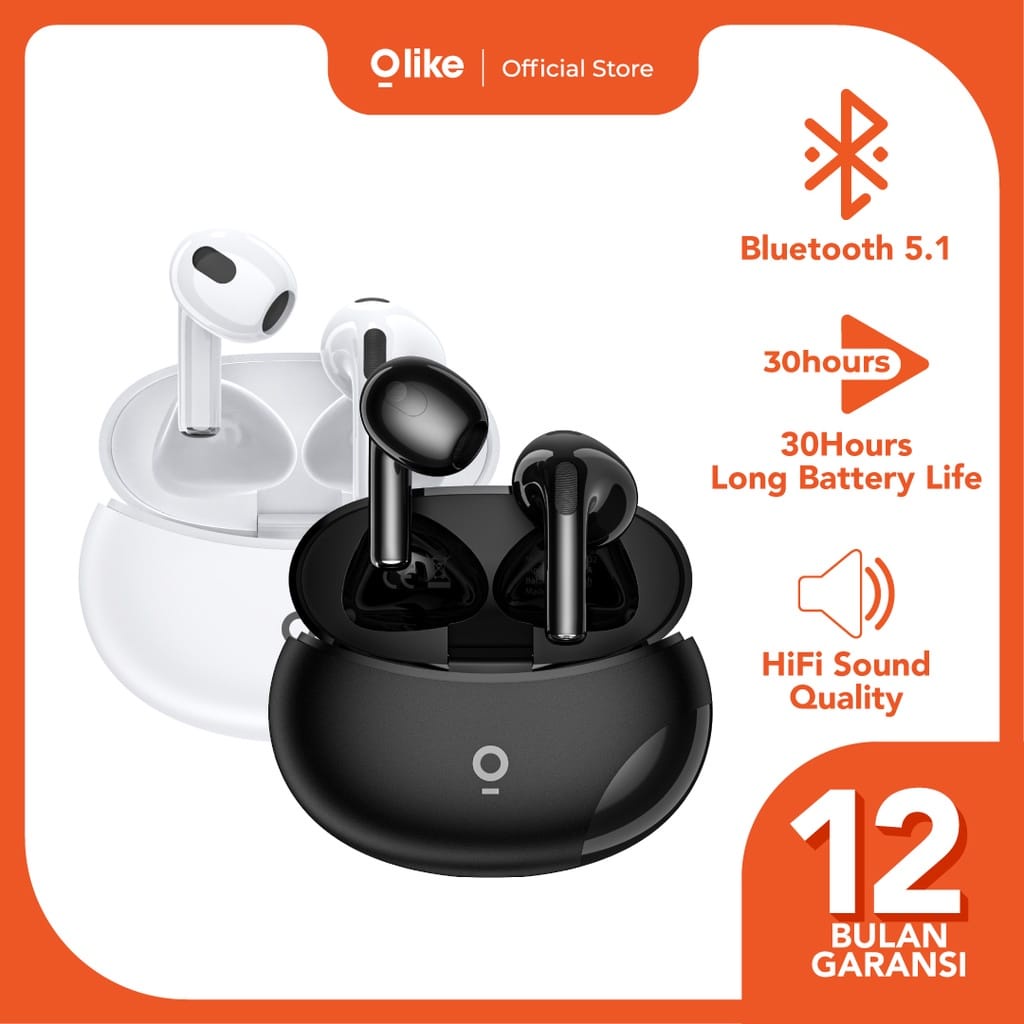 HEADSET BLUETOOTH OLIKE T12 GARANSI 1 TAHUN PROMO SEN