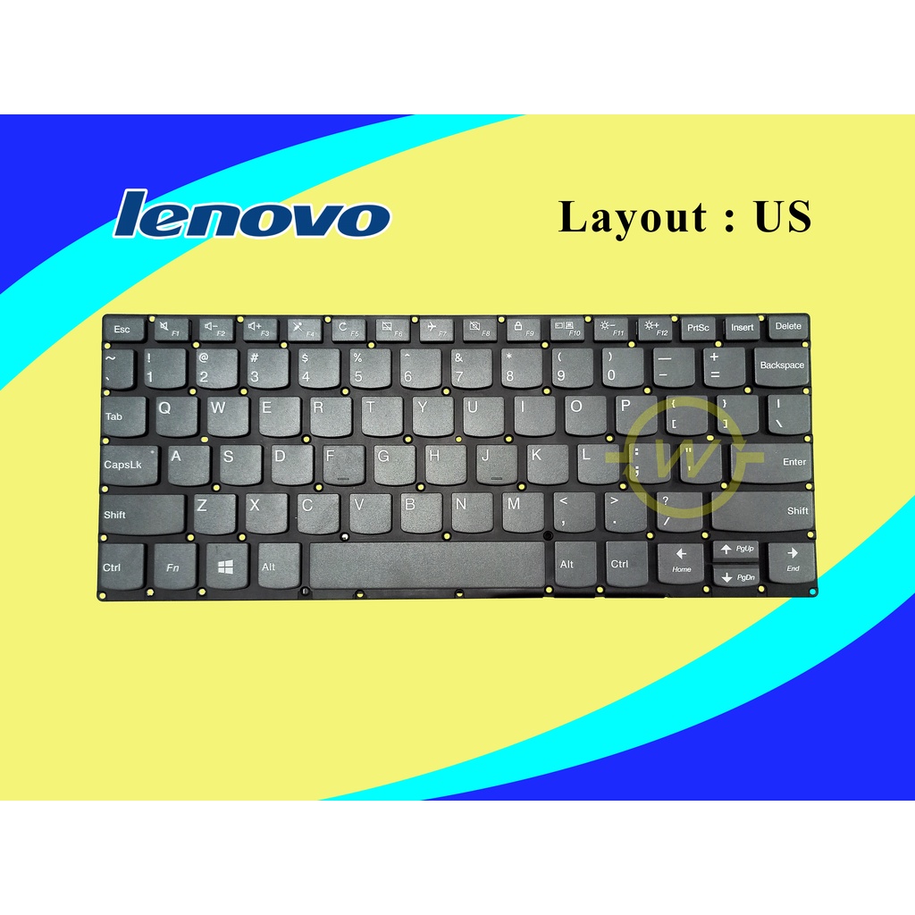 Keyboard Laptop Lenovo Yoga 330-11 330-11igm Series Tombol Delete