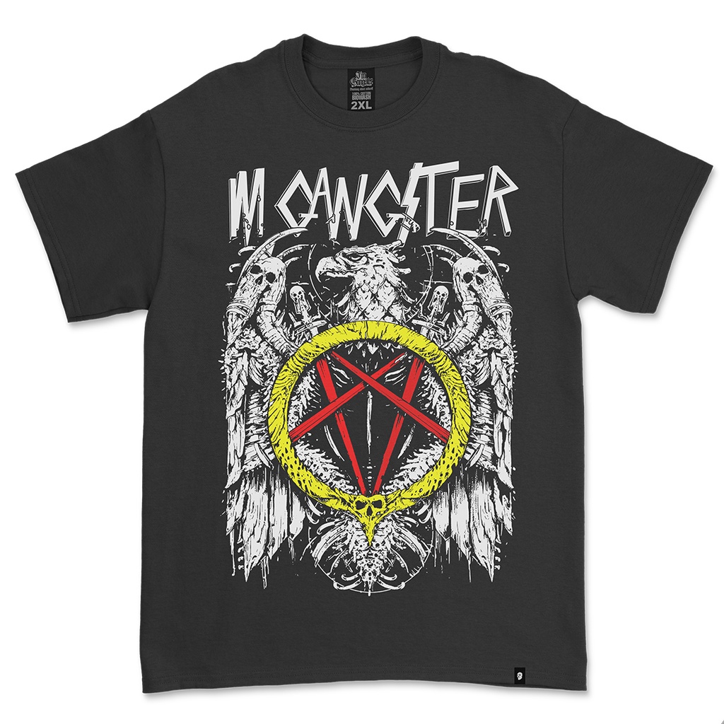 kaos imgangster hitam Slayer Eagle