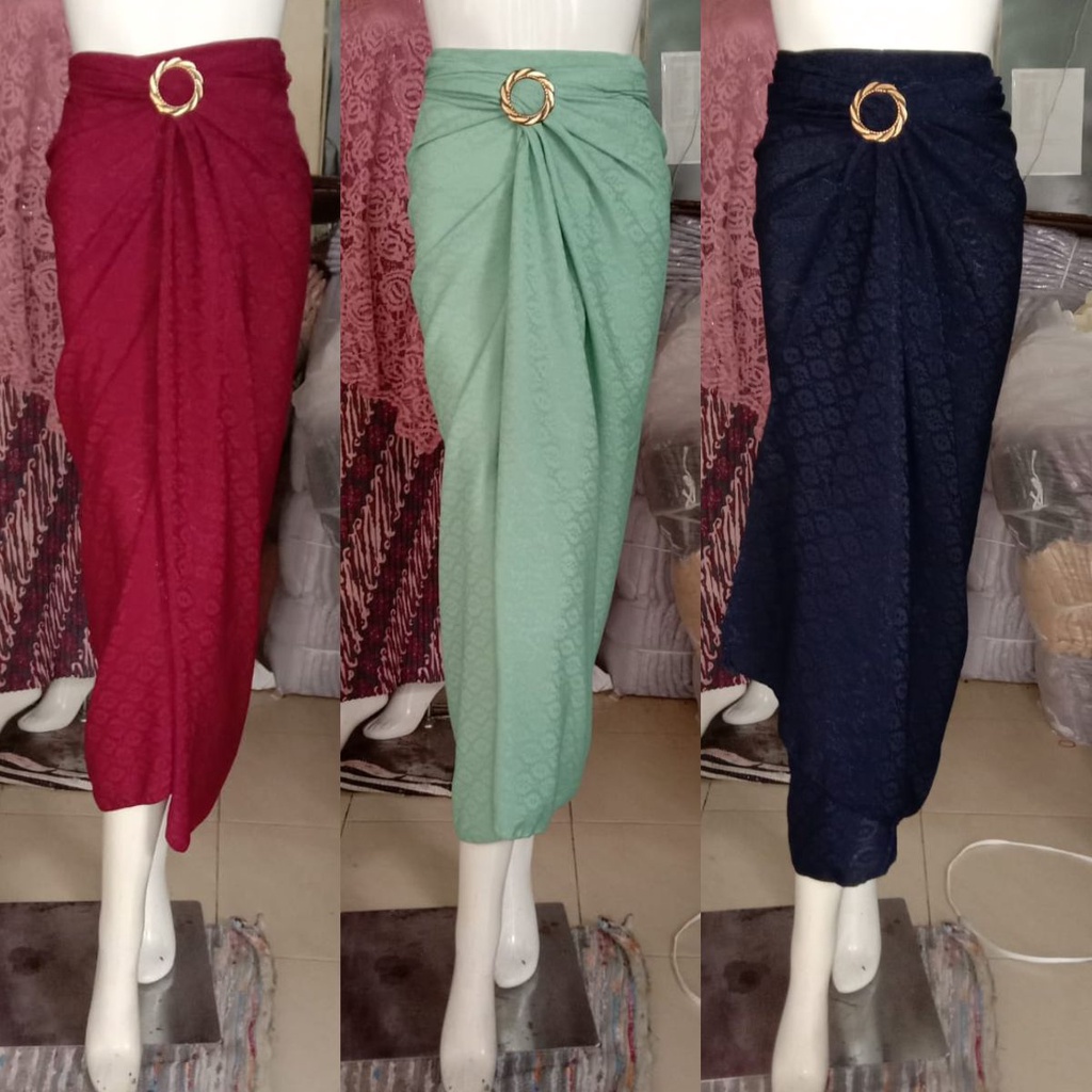 ROK LILIT POLOS SETELAN KEBAYA / ROK POLOS DOBBY / ROK LILIT SETELAN ENCIM