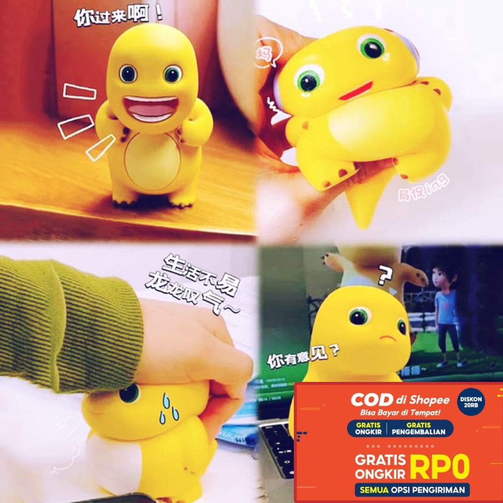 laristerus79 SQUISHY DINO SOFT SLOW squishy nailong susu naga boneka dino boneka naloong D004