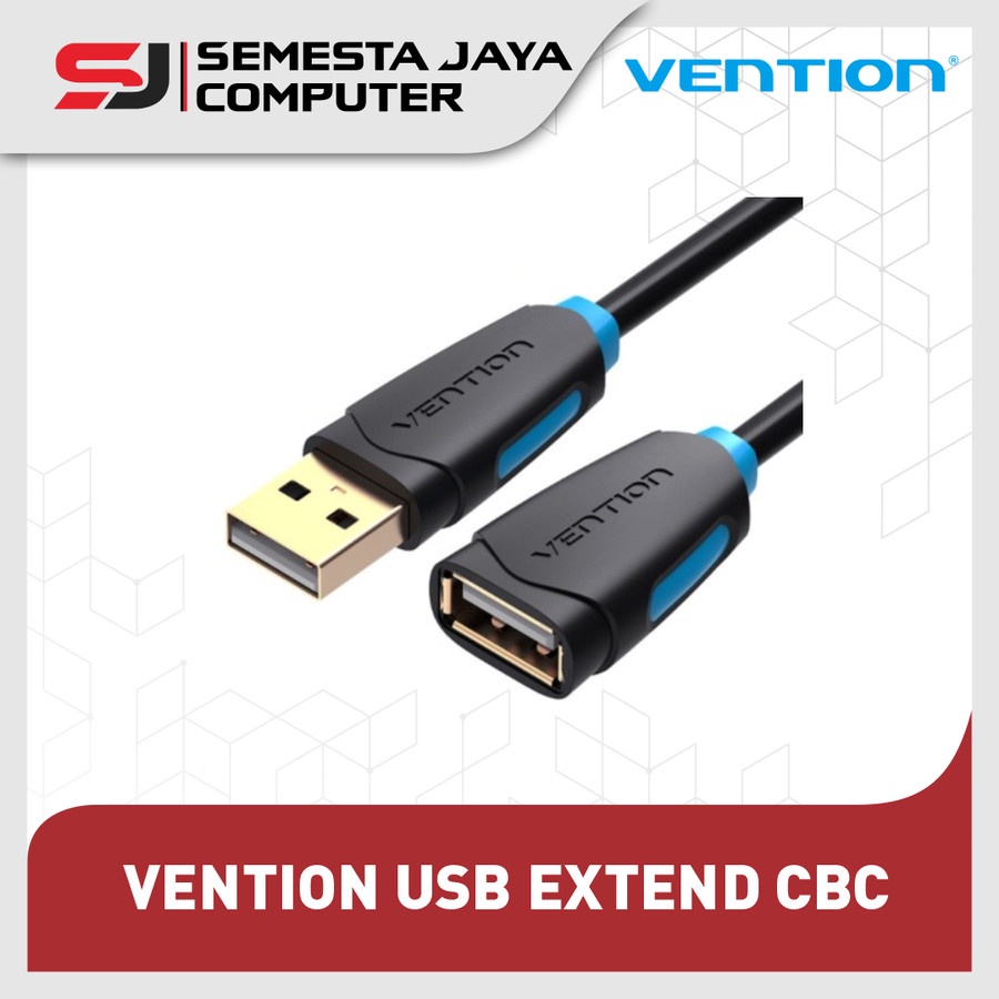 Vention CBC 1.5M Kabel Perpanjangan Extension USB Super Speed M/F