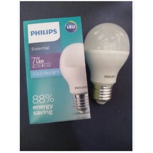 Lampu LED Philips Essential 3W 5W 7W 9W 11W 13W Bulb Cool Day Light 6500K Sinar Cahaya Putih Bohlam Philip Esensial Ekonomis Terang Berkualitas Tinggi Hemat Listrik