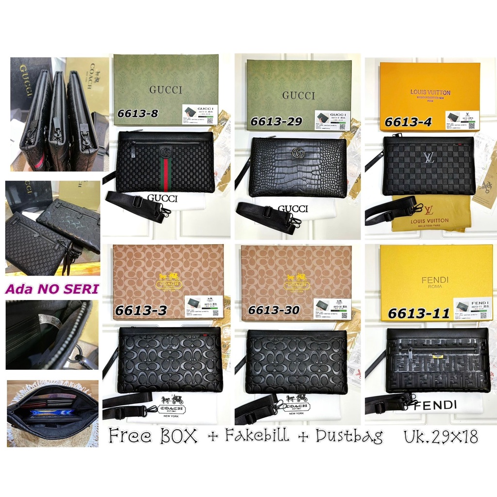 NEW HANDBAG FREE BOX IMPORT / CLUTCH KEKINIAN FREE DUA TALI / CLUTCH IMPORT PREMIUM