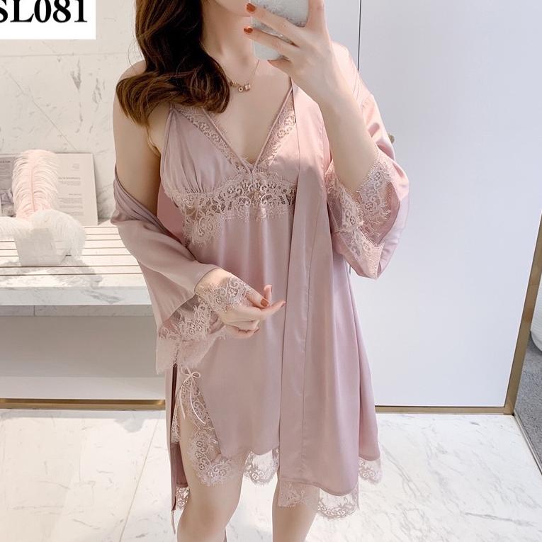 TERLARIS Kimono Baju Tidur Silk Satin Premium Kimono bridesmaid / Sleepwear Wanita 81