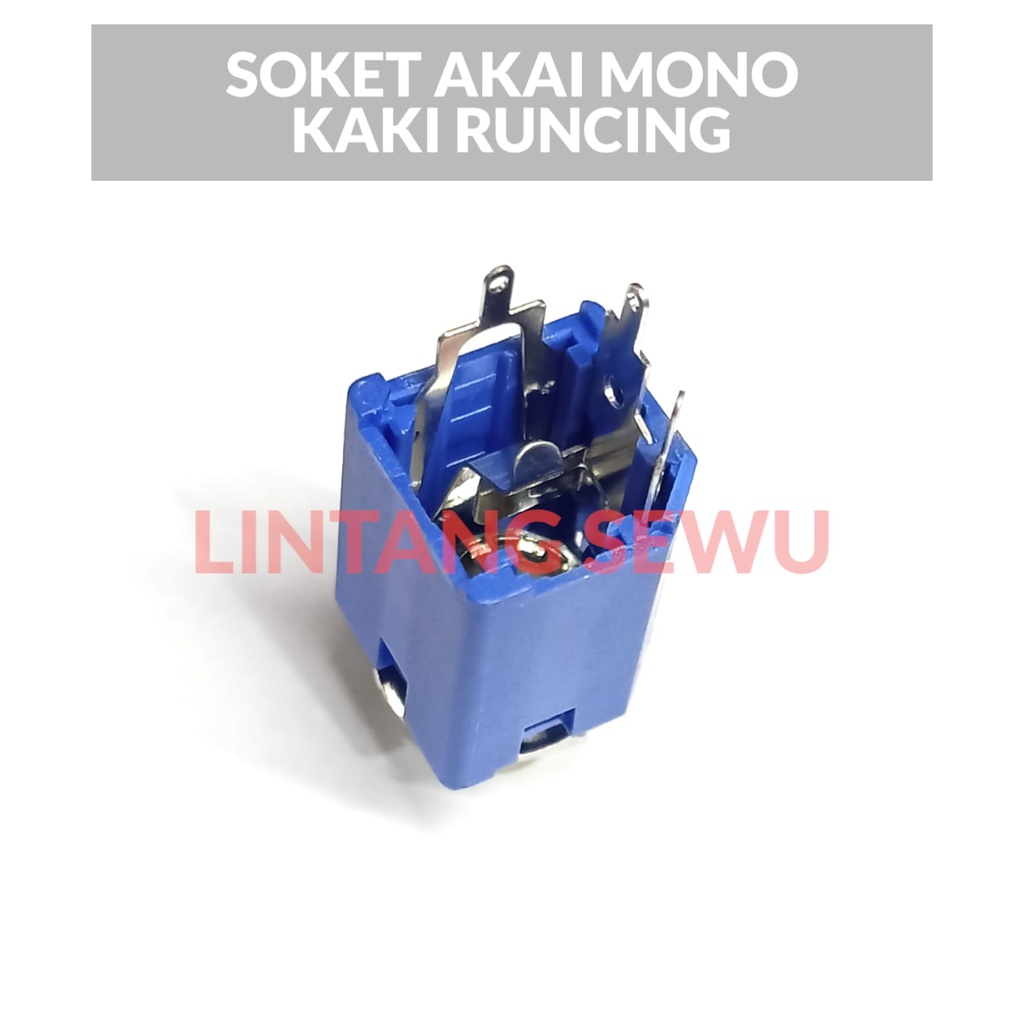 SOKET AKAI MONO SOCKET SOCET MIK MIC AKAI MONO