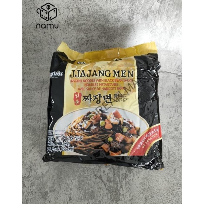 

%$%$%$%$] Paldo Jjajangmen Multi Pack Isi 4 / Instan Noodle Korea / Mie Instan K