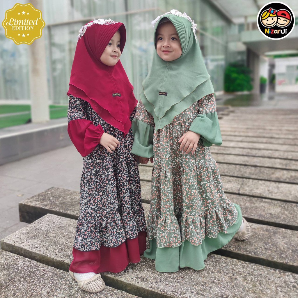 Gamis anak Queenby by Nizaru Project