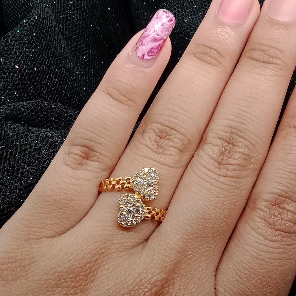 Cincin Emas 17K - 2.85 Gr Kadar 750 - 4461