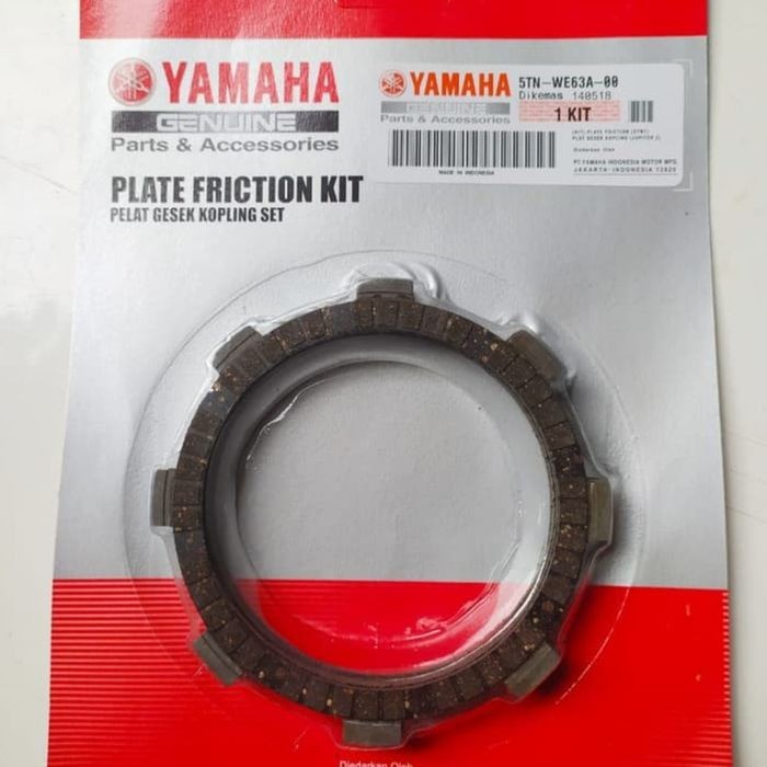 Kampas Kopling Yamaha Jupiter Z Burhan Vega R Ori Ygp Kode 010