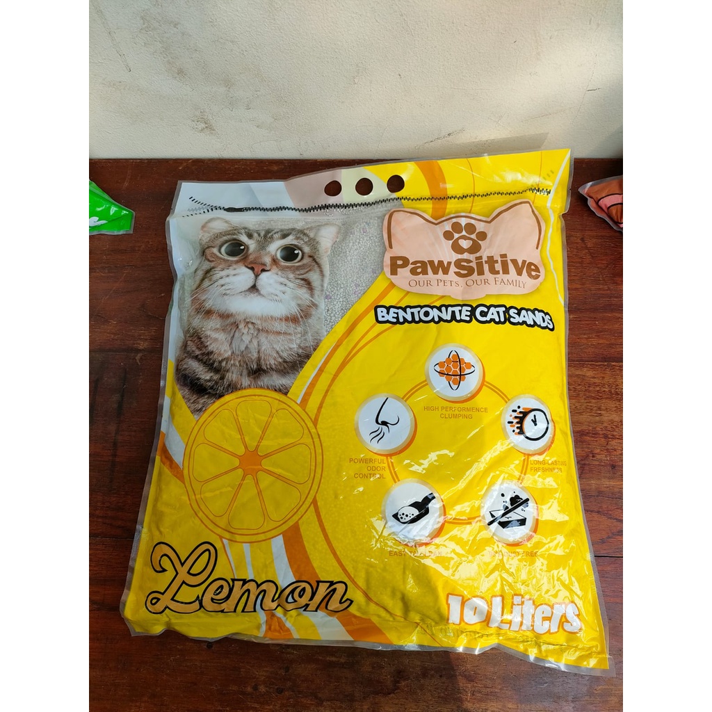 Pasir Kucing Pawsitive 10 Liter - Cat Litter Gumpal Wangi Pawsitive