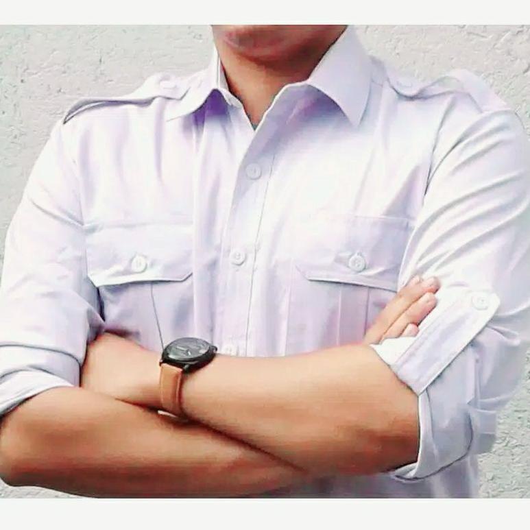 BOOMING BAJU KEMEJA PDL TACTICAL AUTDOOR LENGAN PANJANG PAI DINAS WARNA PUTIH