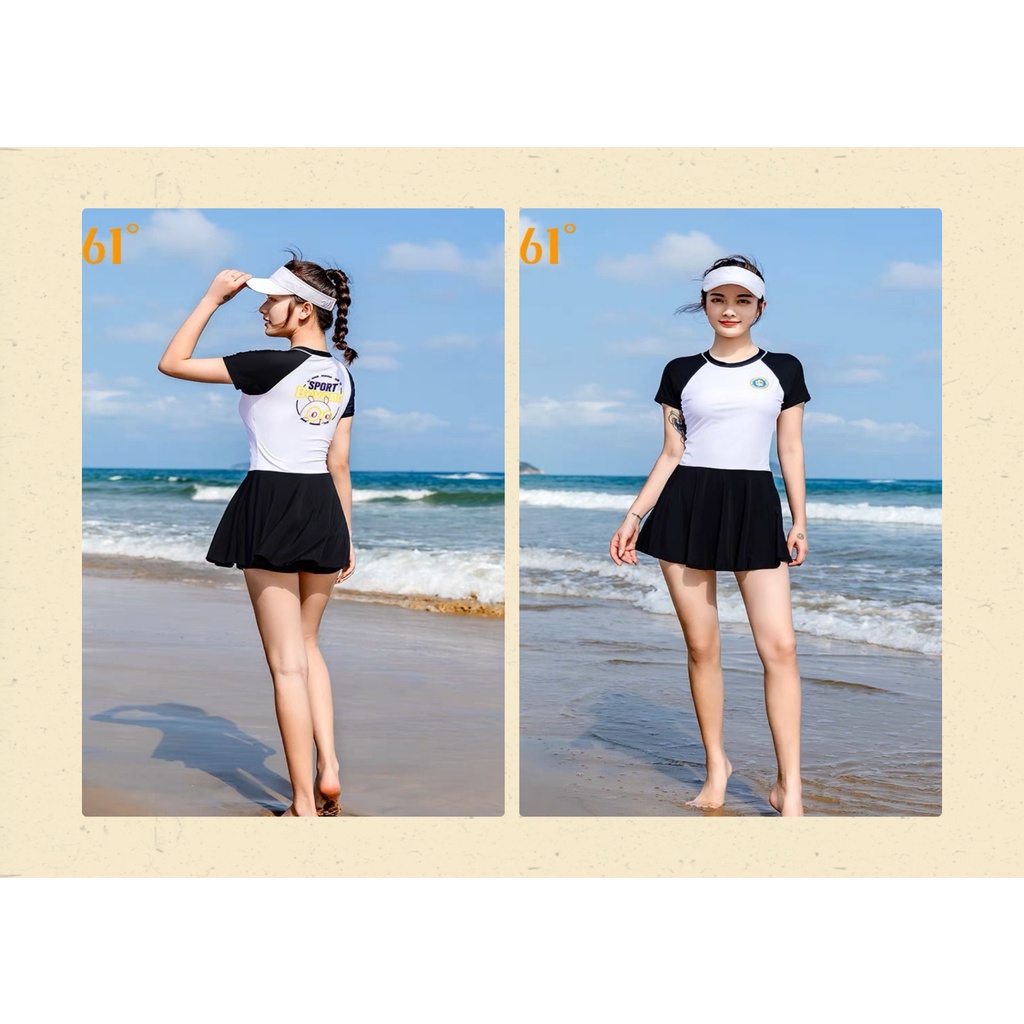 361 SUMMER CARNIVAL twopiece swimwear korean style premium sporty