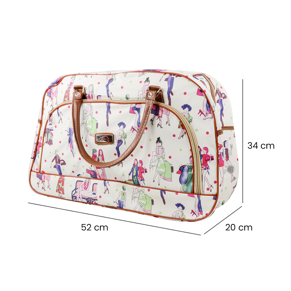 Tas Travel Jinjing Duffle Bag 20 Inch Beautiful Pattern | CB001