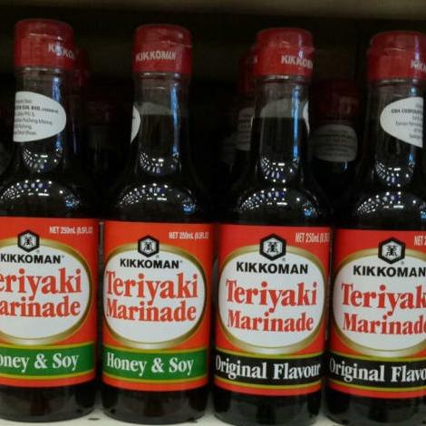 

((((()paling dicari] Kikkoman Teriyaki Marinade Honey & Soy / Original Flavour 250ml FD7727