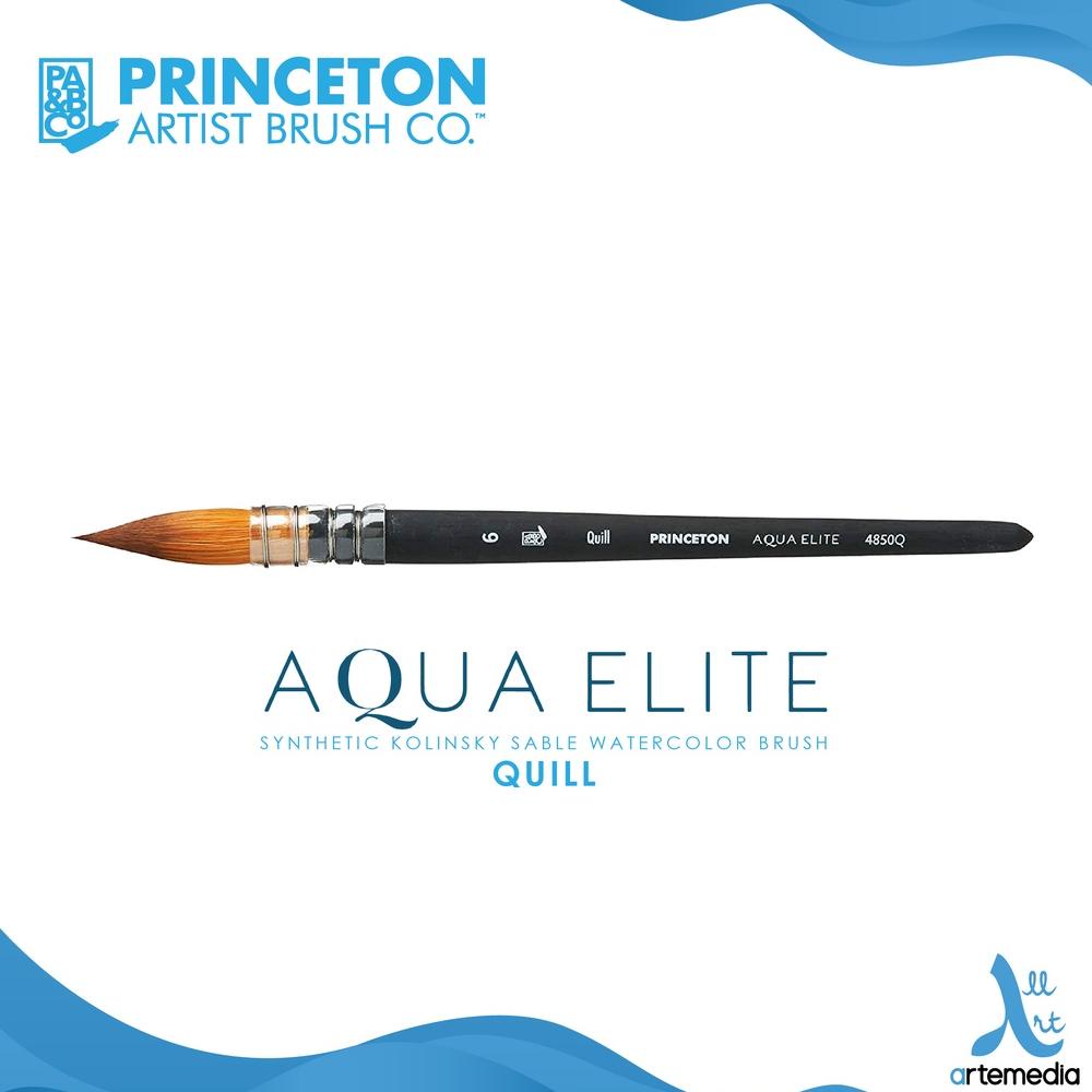 

Kuas Lukis Princeton Aqua Elite 4850Q Quill Synthetic Watercolor Brush Short Handle