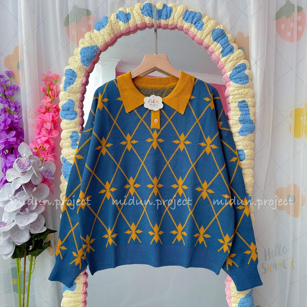 Agatha Knit | Atasan Rajut Wanita Premium