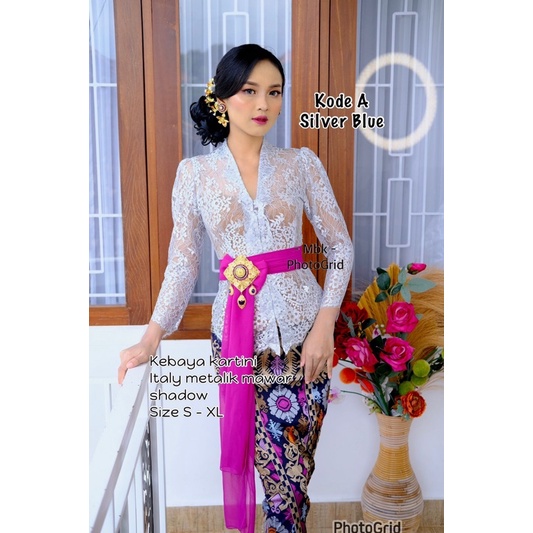 kebaya metalik