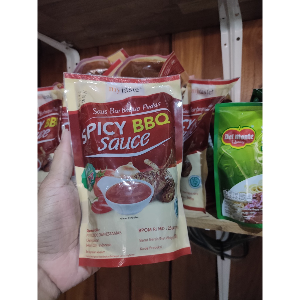 

my taste saus barbeque pedas (spicy bbq pedas) 500 gram