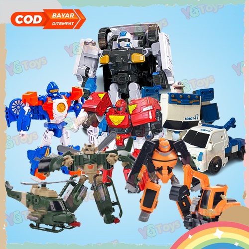 YGtoys Mainan Robot Transformer Pesawat Jet Bisa Berubah