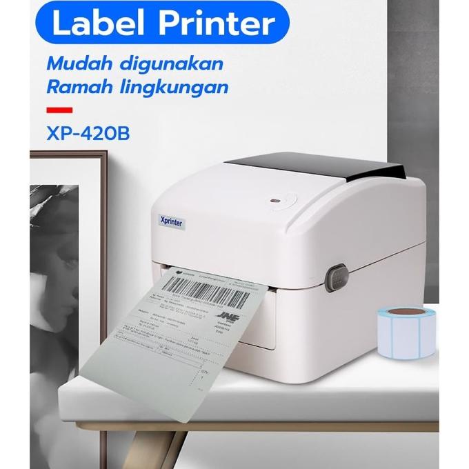 

PRINTER BARCODE THERMAL / LABEL PRINTER XPRINTER XP-420B 110MM / A6