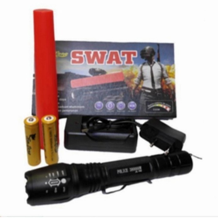 COD SENTER SWAT POLICE  JIN LONG JL N2 SENTER LED JL-N2 SENTER POLISI